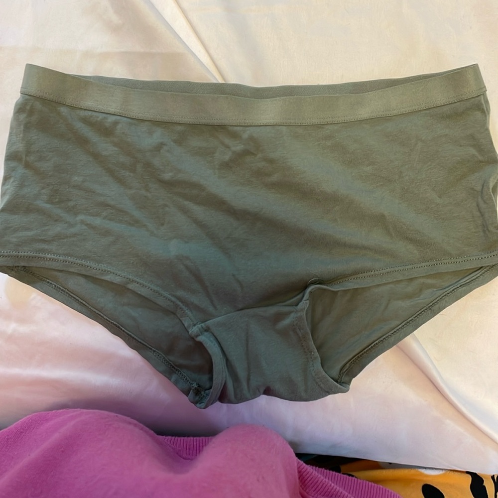 Green Minishort panties